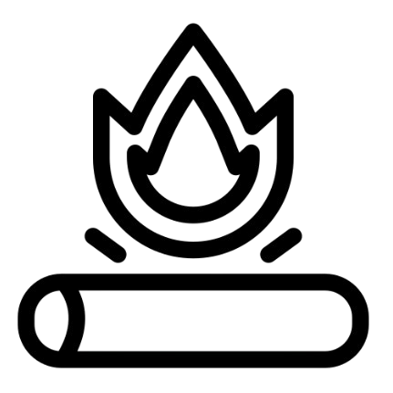 Oxidising materials icon